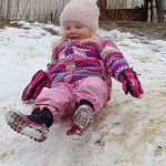 Schnee Schnee Jucheee in der Kinderkrippe