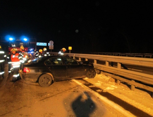 Verkehrsunfall mit einem PKW und einer verletzten Person auf der A2 – 01.01.2015