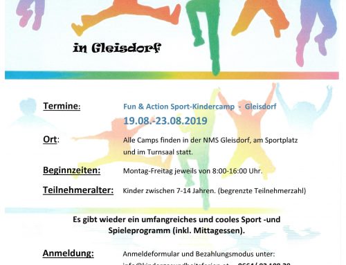 Sport-Kindercamps 2019