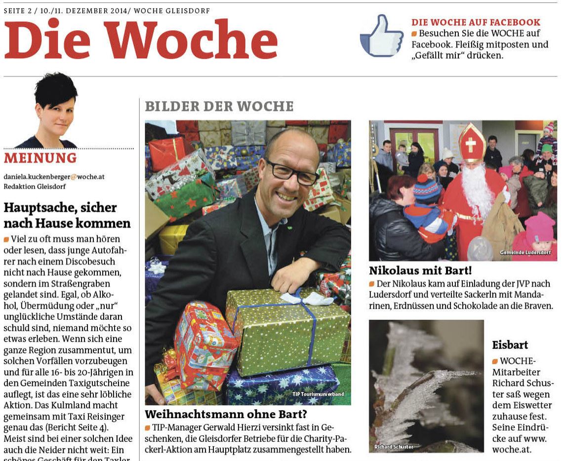 Nikolaus mit Bart! - meine Woche - Nr. 50 - 10.11. Dezember 2014