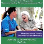 Vorstellung des Pilotprojektes “Community Nursing” im Forum Kloster Gleisdorf