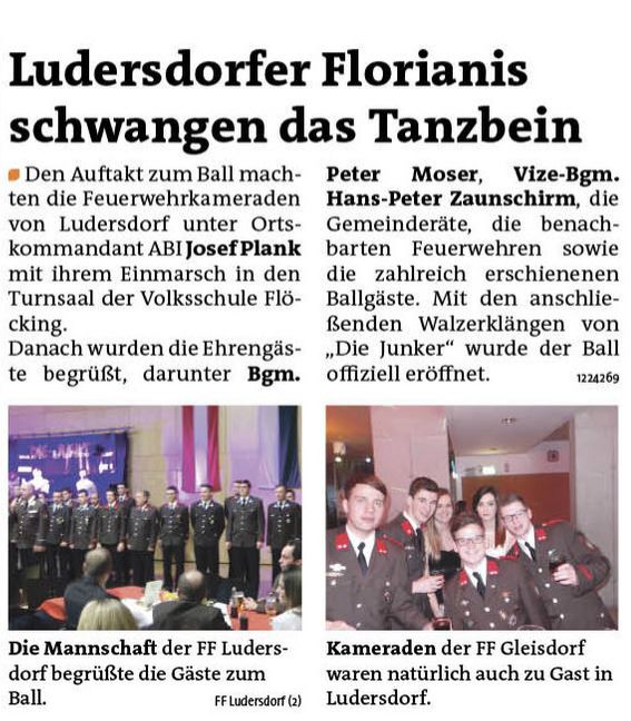 ludersdorfer florianis schwangen das Tanzbein - Woche - 04-08.februar