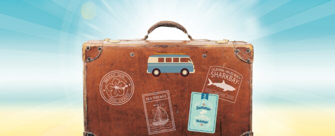 Urlaub Koffer